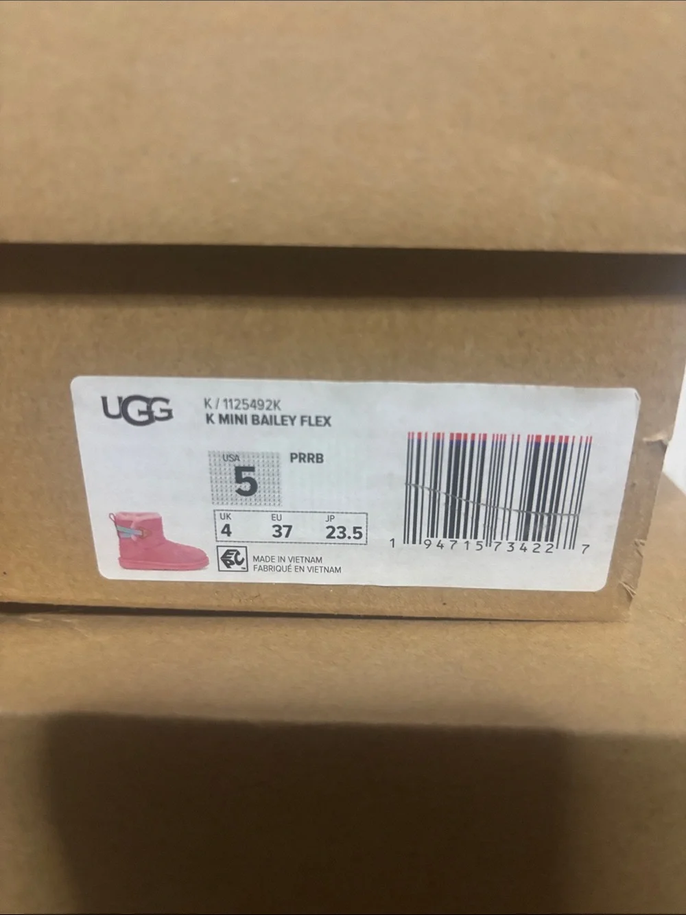 Ugg Kids Mini Bailey Flex Boot